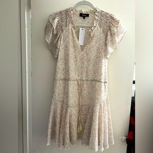 Woman’s floral dress